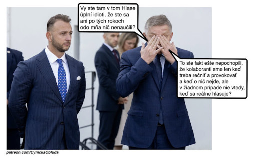 Kolaboranti hlasujujú